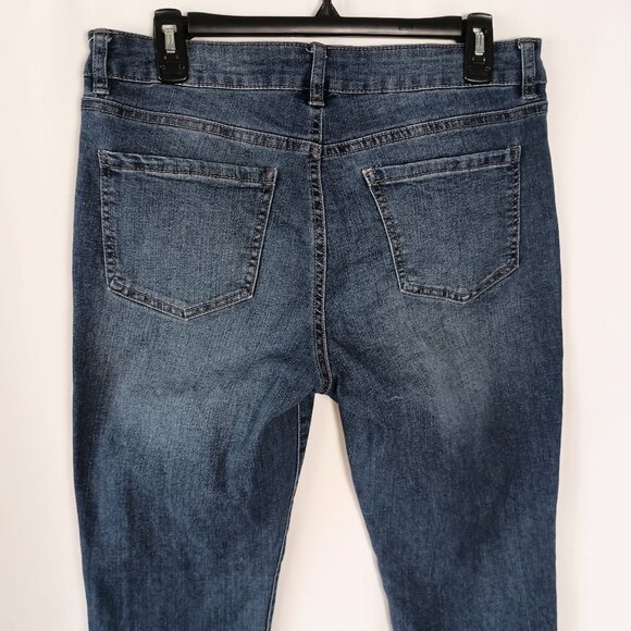 d.jeans Mid Rise Skinny Ankle Jeans Sustainable Fabric Size 10 Women’s Denim - Picture 3 of 5